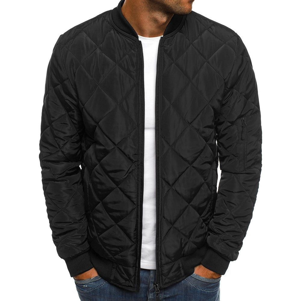 Men's - Bomber Jacket - Quilted Lightweight Fit
