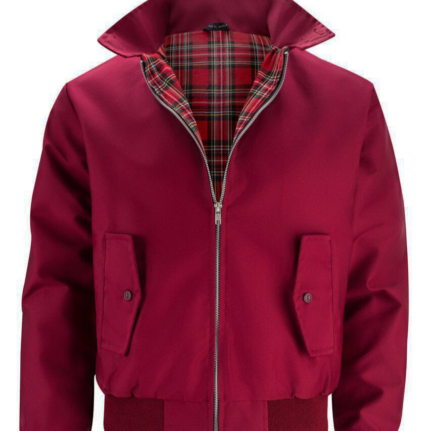 Men's – Harrington Jacket – Lightweight Casual Outerwear – Stylish Design