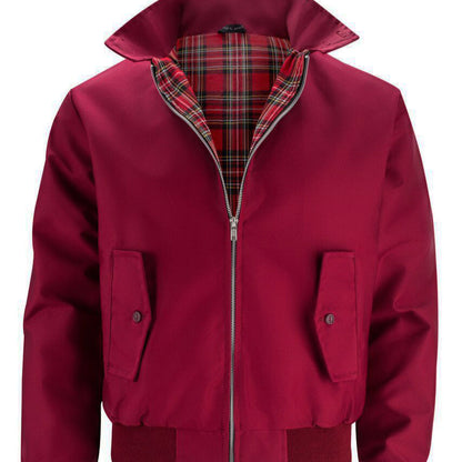 Men's – Harrington Jacket – Lightweight Casual Outerwear – Stylish Design
