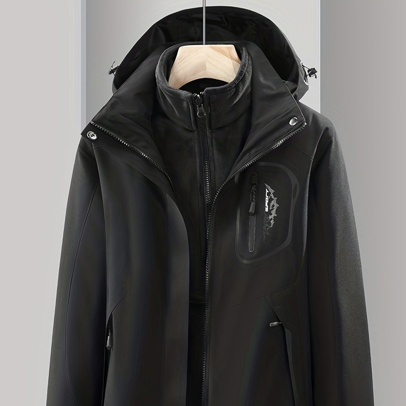 Women's - 3-in-1 Waterproof Jacket - Versatile Protection