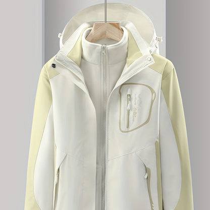 Women's - 3-in-1 Waterproof Jacket - Versatile Protection