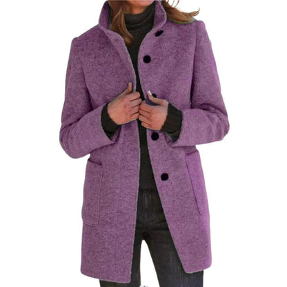 Women's - Chic Coat - Effortless Elegance - Perfect for Fall/Winter