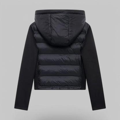 Women's - Hooded Padded Wind Jacket - Stylish & Warm Outerwear