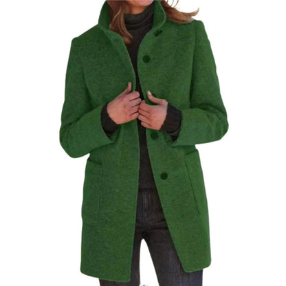 Women's - Chic Coat - Effortless Elegance - Perfect for Fall/Winter