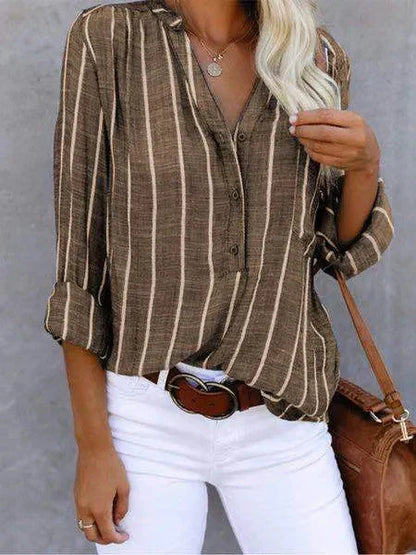 Women's - Ultra-Stylish Blouse for Women - Lightweight Fabric - Trendy Design - Perfect for Any Occasion