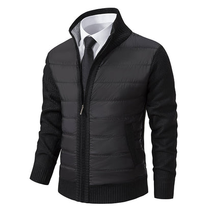 Men's - Winter Cardigan - Stylish Zip-Up Knitwear - Cosy & Warm