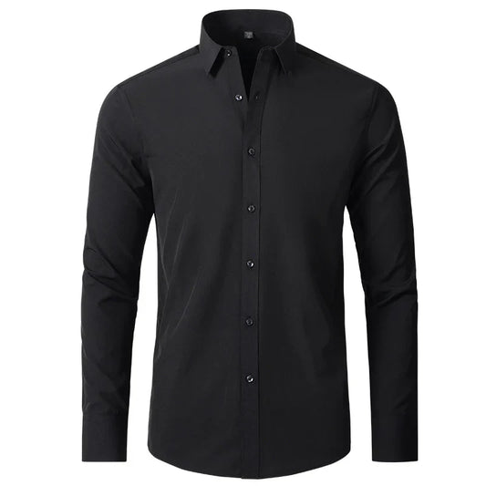 Men's - Wrinkle-Free Button-Down Shirt - Classic Fit
