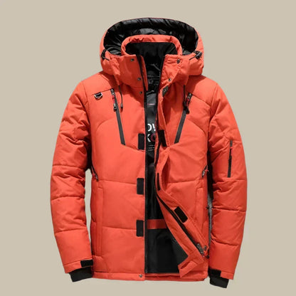 Men's - Winter Jacket - Hooded Warm Padded Coat