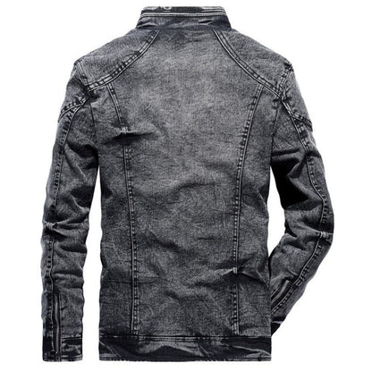 Men - Jacket - Denim - Stand Collar Fit