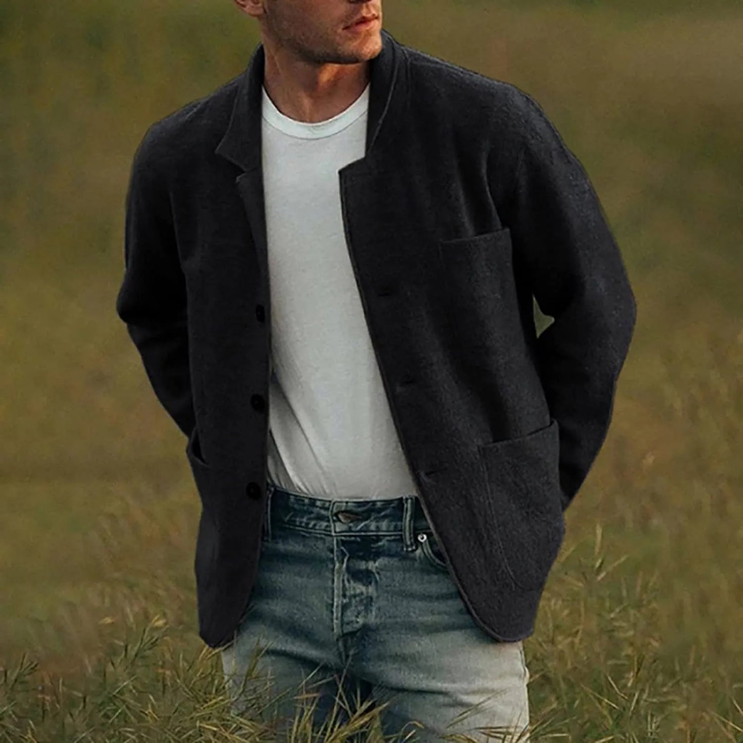 Men's - Casual Blazer - Stylish & Versatile Design