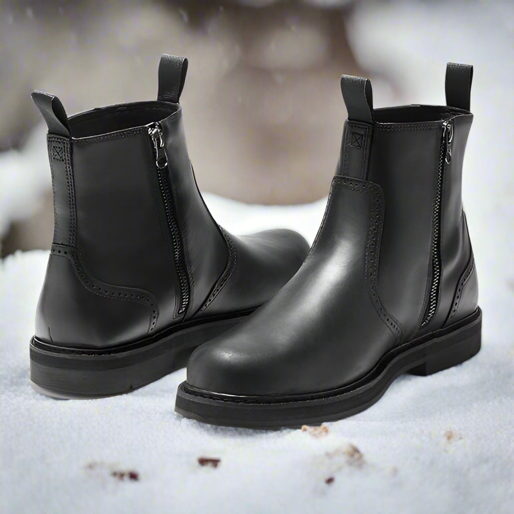 Men's - Chelsea Suede Boots - Smart Casual Look