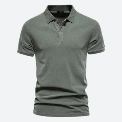 Men's - Casual Polo Shirt - Comfortable Fit