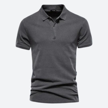 Men's - Casual Polo Shirt - Comfortable Fit