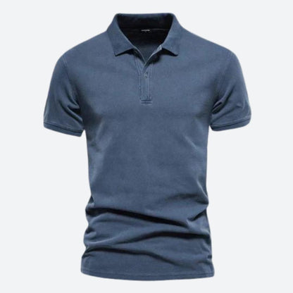 Men's - Casual Polo Shirt - Comfortable Fit
