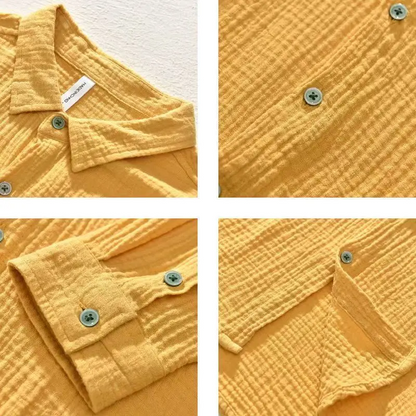 Men's - Lightweight Shirt – Breathable Fabric, Casual Fit – Everyday Wear