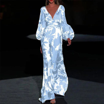 Women's - Summer Floral Dress - Stylish Chic