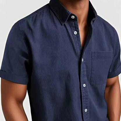 Men's - Classic Fit Shirt - Casual Button-Down
