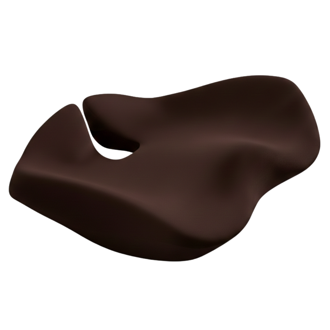 Car Seat Cushion with Anti-Slip Base and Removable Cover