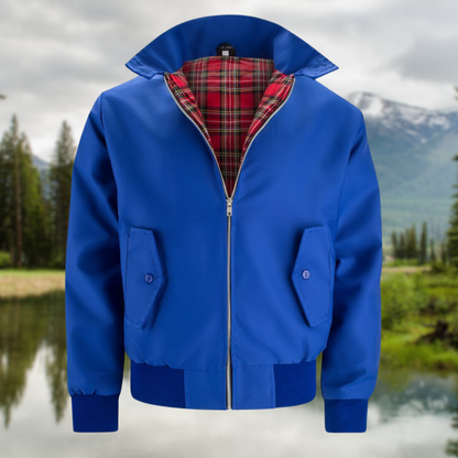 Men's – Harrington Jacket – Lightweight Casual Outerwear – Stylish Design