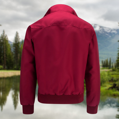 Men's – Harrington Jacket – Lightweight Casual Outerwear – Stylish Design