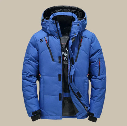 Men's - Winter Jacket - Hooded Warm Padded Coat