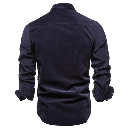 Men's - Classic Corduroy Shirt - Stylish & Comfortable - Timeless Wardrobe Essential