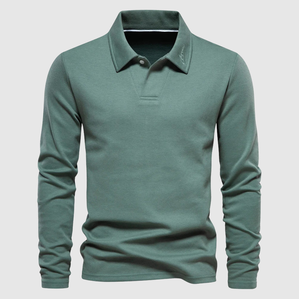 Men's - Elite Polo Shirt - Soft Cotton, Classic Fit