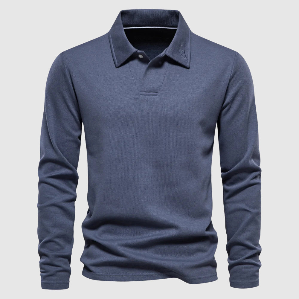 Men's - Elite Polo Shirt - Soft Cotton, Classic Fit