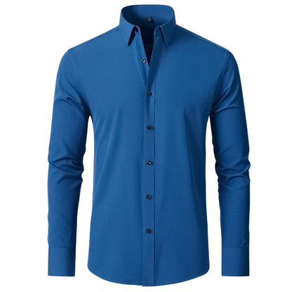 Men's - Wrinkle-Free Button-Down Shirt - Classic Fit