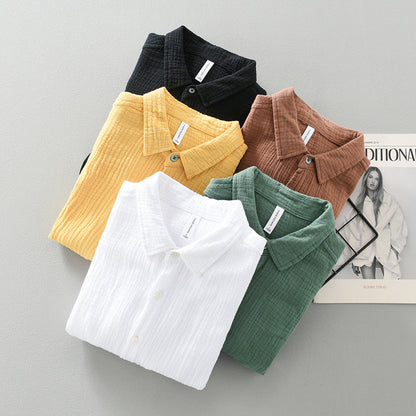 Men's - Lightweight Shirt – Breathable Fabric, Casual Fit – Everyday Wear