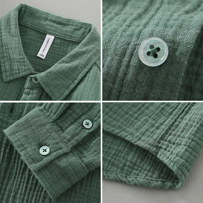 Men's - Lightweight Shirt – Breathable Fabric, Casual Fit – Everyday Wear