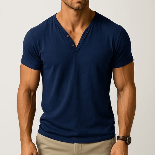 Men's - Casual Urban Edge T-Shirt - Soft Fabric