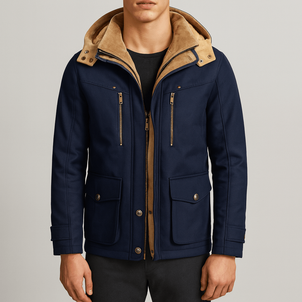 Men's - Cold Weather Parka - Insulated & Stylish Jacket