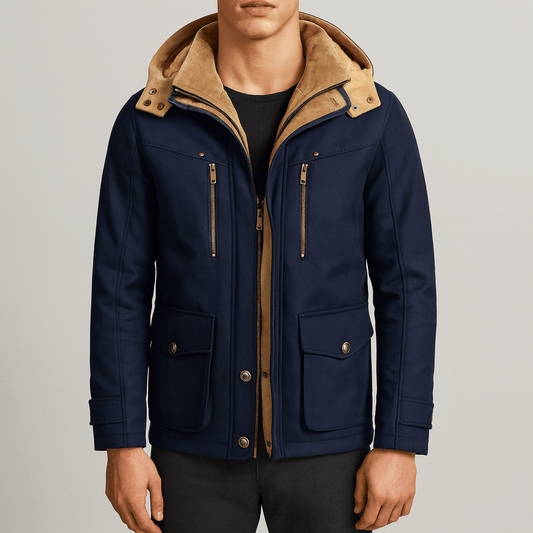 Men's - Cold Weather Parka - Insulated & Stylish Jacket