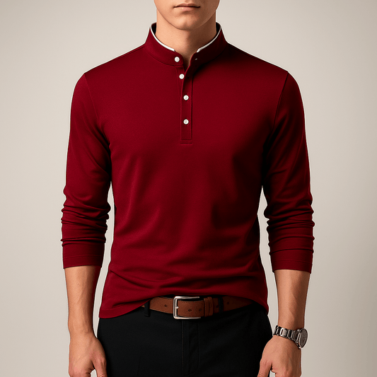 Men's - Colorful Long-Sleeve T-Shirt - Summer Style