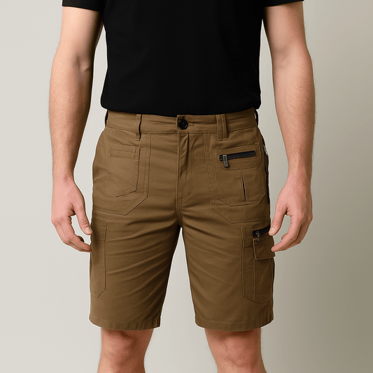 Men's - Comfortable Cargo Shorts - Versatile Style