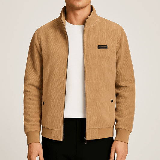 Men's - Corduroy Winter Jacket - Vintage Style