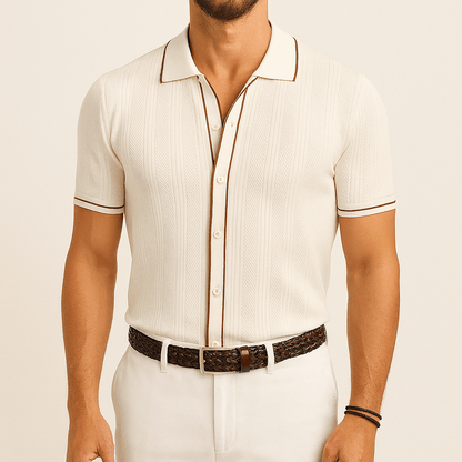 Men's - Ice Silk Summer Shirt - Stylish & Timeless