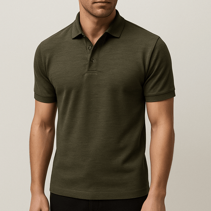 Men's - Polo Shirt - Classic Short Sleeve Style