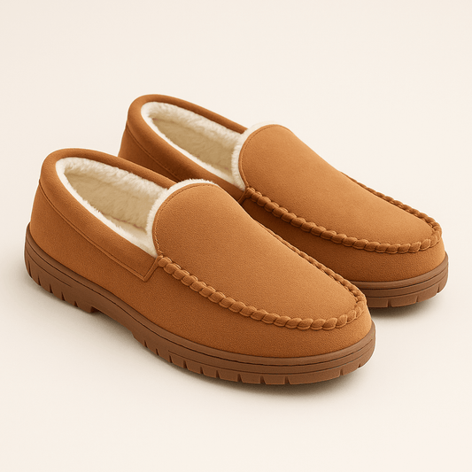 Men's - Stylish Loafers - Suede Leather