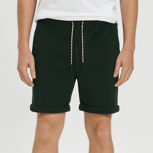 Men's - Summer Corduroy Shorts - Stylish & Comfortable Casual Wear