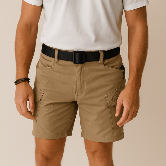 Men's - Tactical Cargo Shorts - Lightweight, Durable, Multi-Pocket Design