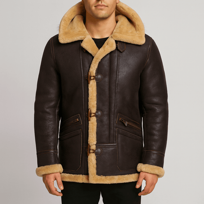 Men's - Winter Jacket - Hooded Winter Style