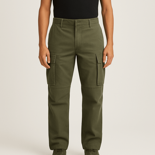 Men's - Cargo Pants - Casual Comfort - Perfect for Everyday Use