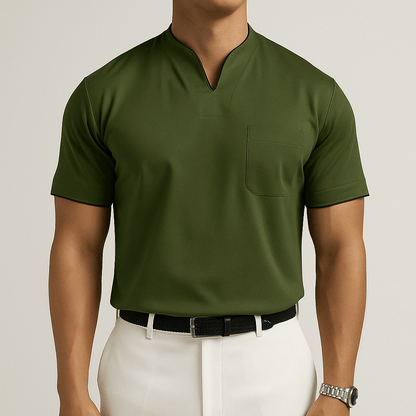 Men's - Modern Fit Short Sleeve Polo Shirt - Casual Style