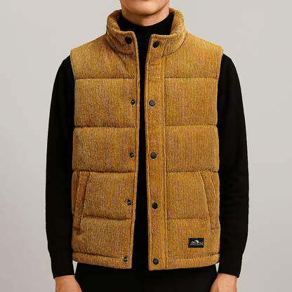 Men's - Stylish Waistcoat - Warm Fabric - Perfect for Formal Occasions