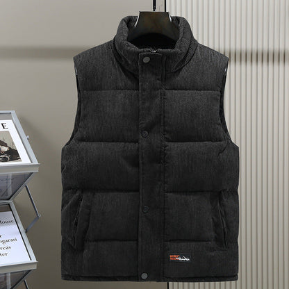 Men's - Stylish Waistcoat - Warm Fabric - Perfect for Formal Occasions