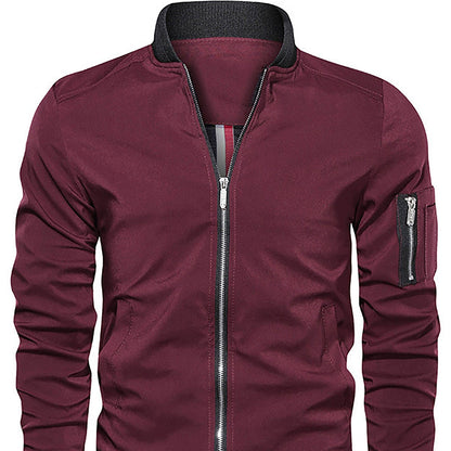 Men's - Stylish Bomber Jacket - 5 Unique Designs - Trendy Outerwear