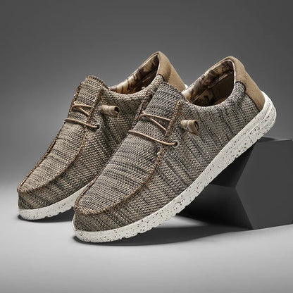 Men - Shoes - Mesh Canvas - Breathable Fit