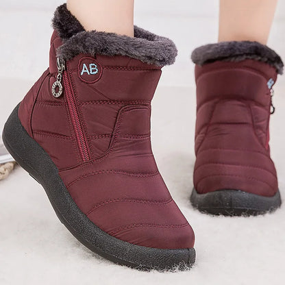 Women's - Winter Snow Boots - Casual Style